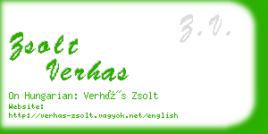 zsolt verhas business card